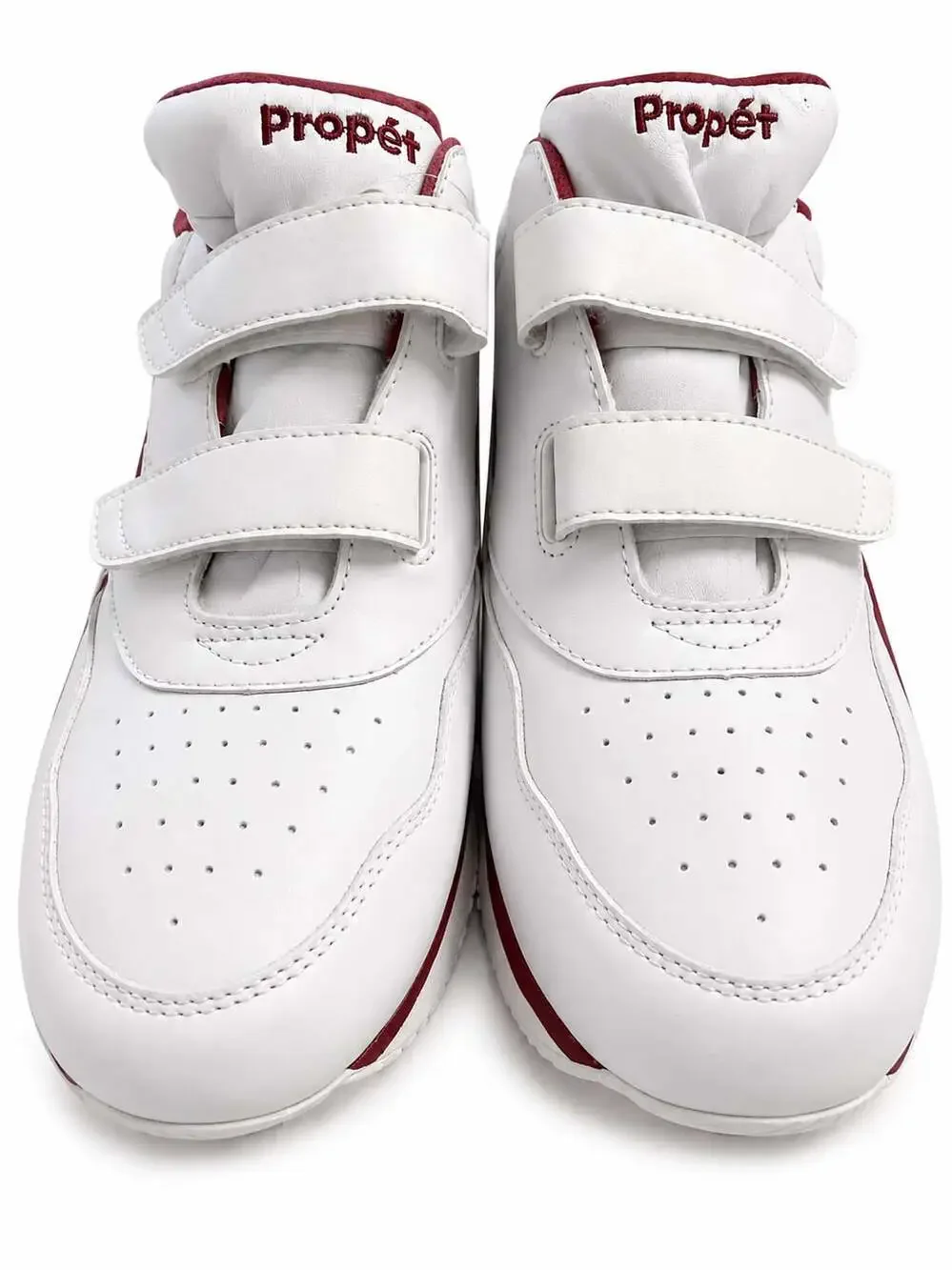 Propét Women's Tour Walker Strap Walking Shoes, White/Berry, W3902